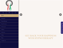 Tablet Screenshot of indianhypnosis.com